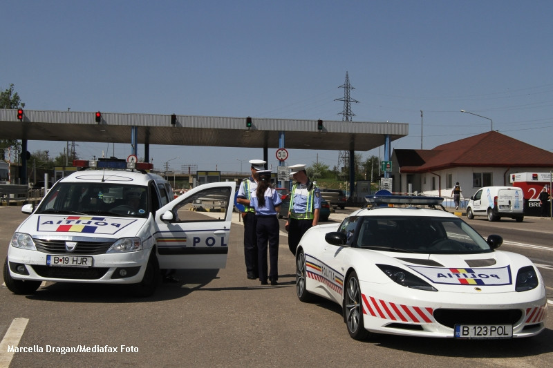 2300 de soferi,sanctionati pentru depasirea vitezei. Unul dintre ei, prins de Politie cu 197 km/h