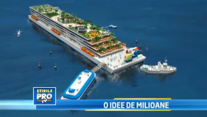 Un roman va construi un "Silicon Valley" plutitor.Proiect de 60 mil dolari pentru a evita legile SUA