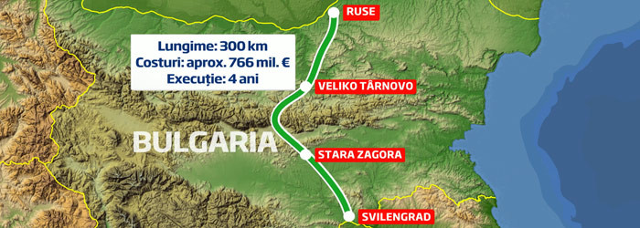 Lectie bulgareasca. Cum sa construiesti in patru ani o autostrada de 300 de km, pe banii altui stat