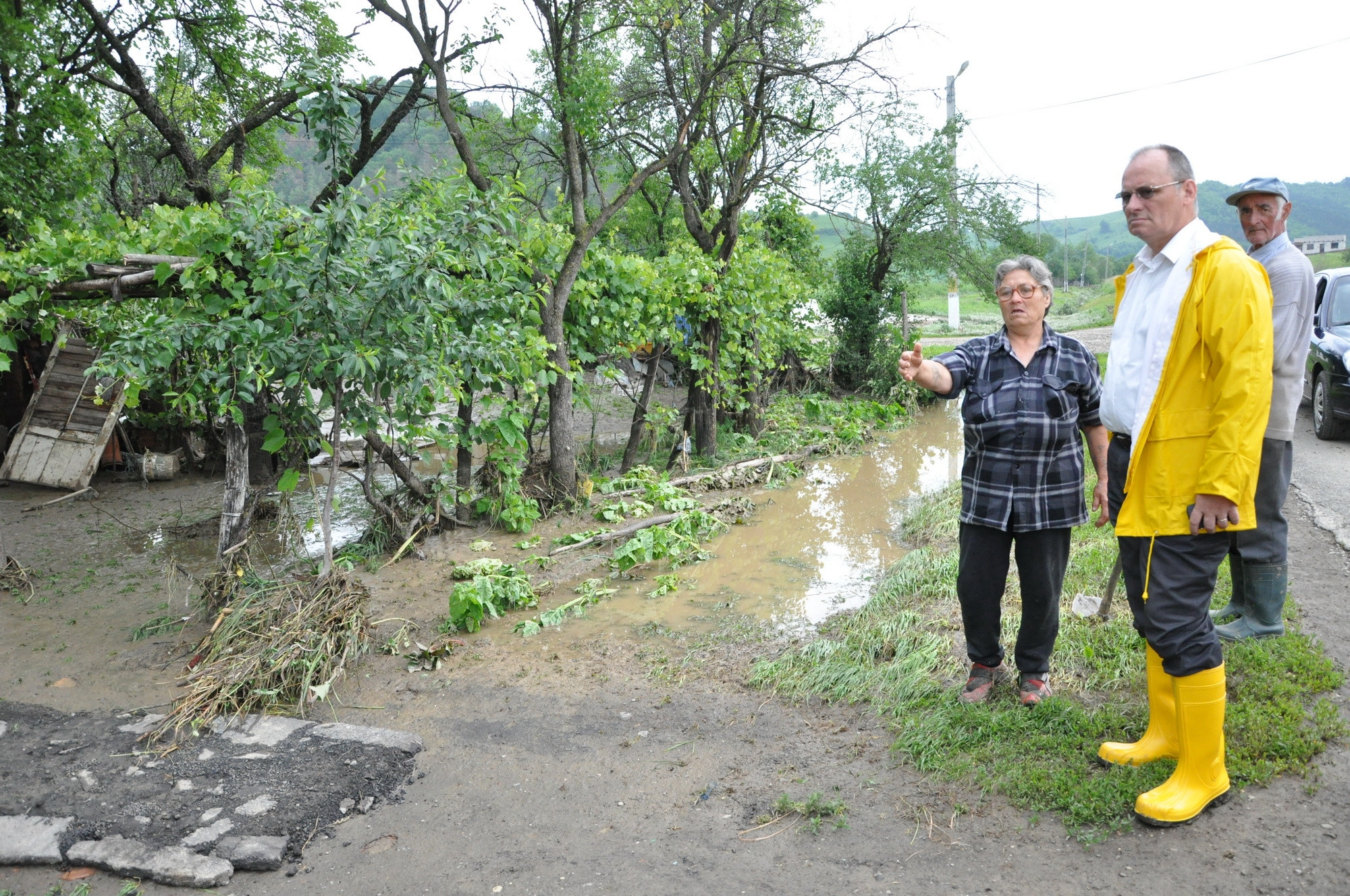 Risc de inundatii in judetele din Ardeal