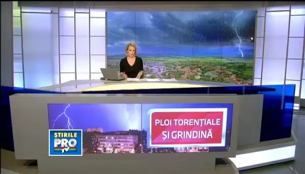 Ploi torentiale si inundatii in intreaga tara. S-a emis chiar si cod portocaliu in unele judete