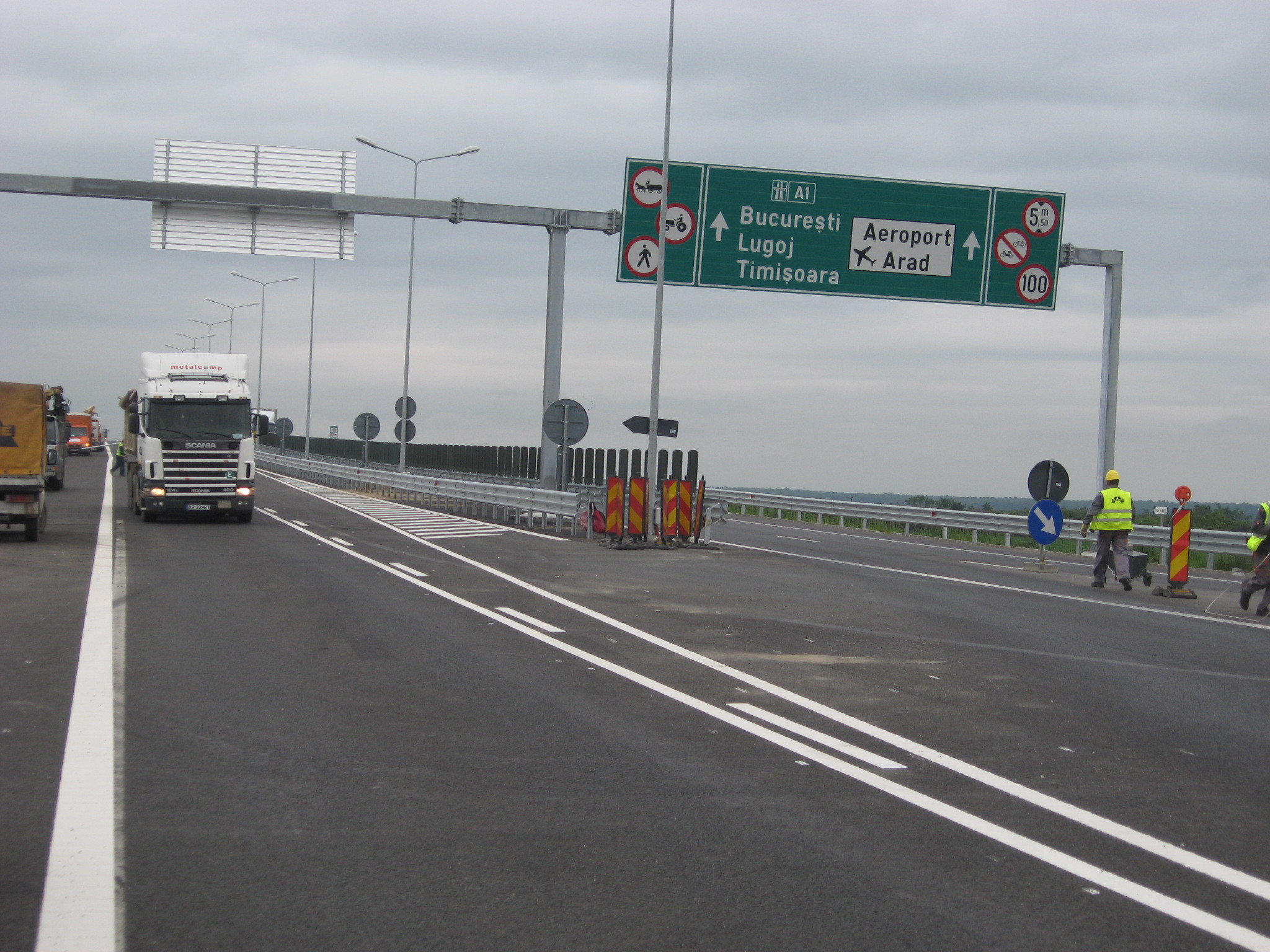 Centura in regim de autostrada a municipiului Arad se inaugureaza astazi