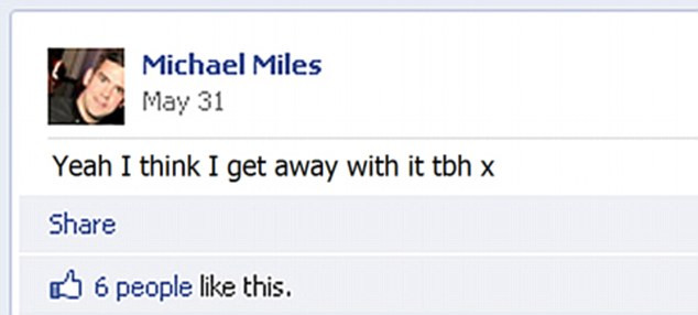 Michael Ruse - Mesaj Facebook