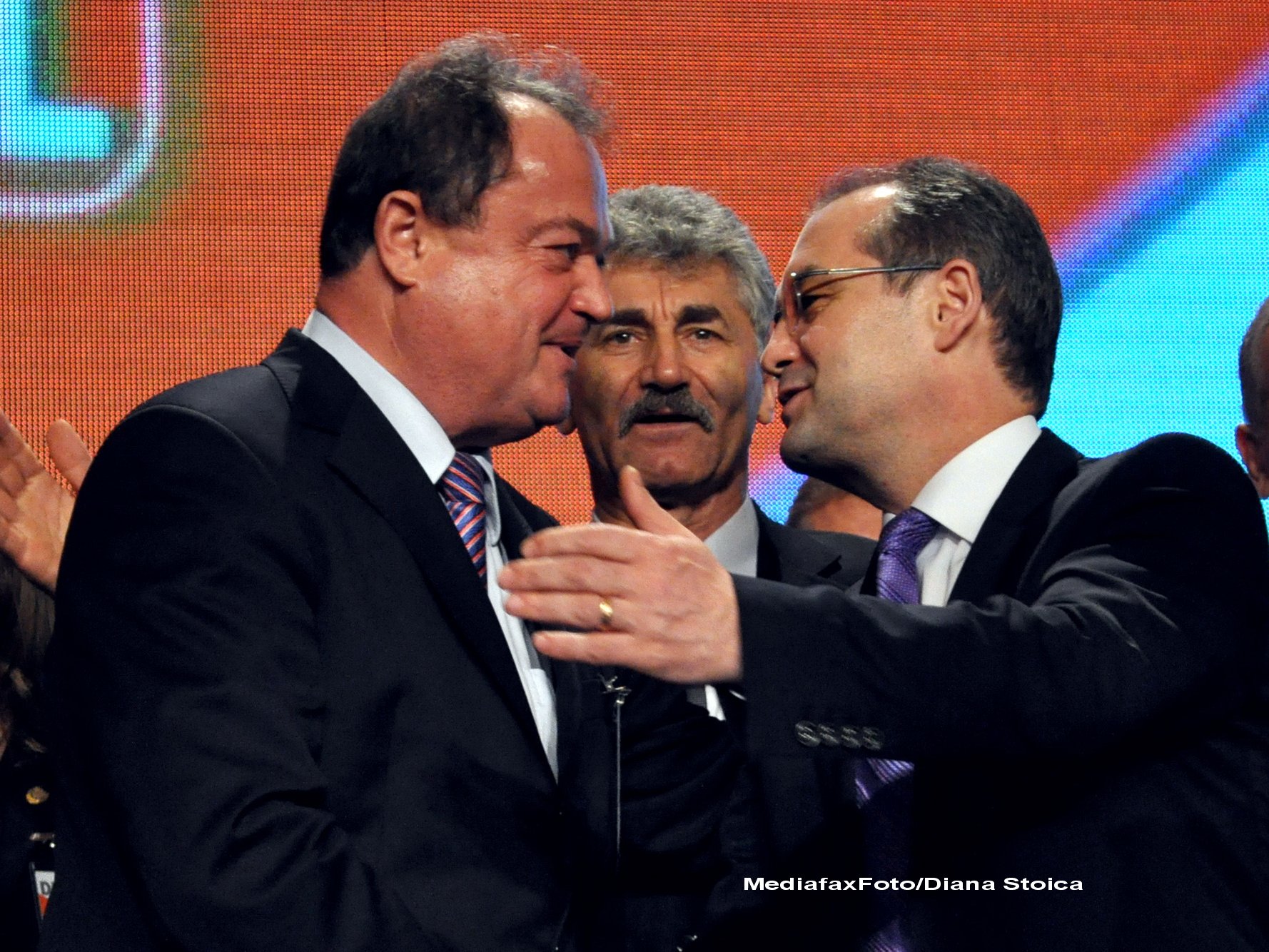Emil Boc si Vasile Blaga