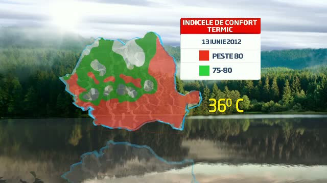 Romania sufera din cauza vremii, la extreme. In sud si in est a fost canicula, iar in nord, vijelii