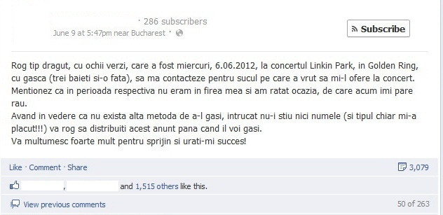 MADE IN ROMANIA: VEZI CUM ARATA postarea care i-a adus peste 1.200 de prieteni pe Facebook