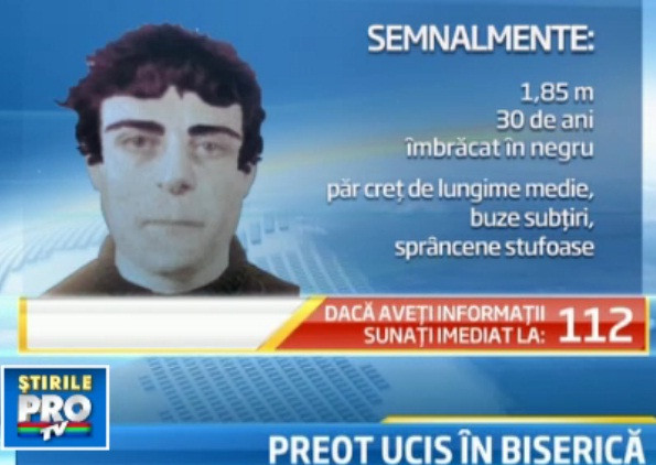 Seful Politiei Vrancea: Ucigasul preotului este o persoana cu deviatii de comportament