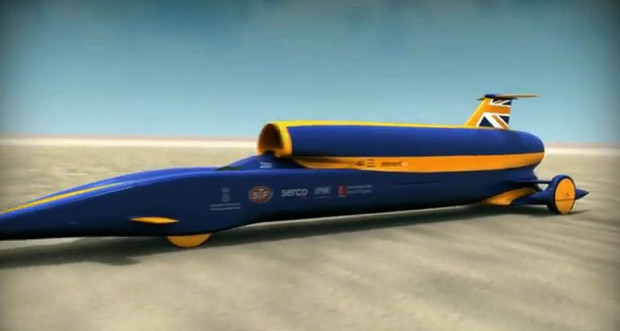 VIDEO. Masina care va fi mai rapida ca un glonte se lanseaza in acest an. Va depasi 1.600 km/h