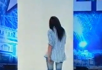 VIDEO. Talentul unei tinere a socat o tara intreaga. Culmea, juriul a decis sa mearga mai departe