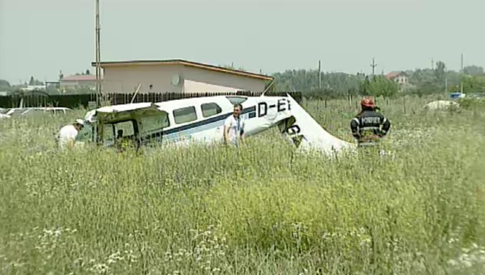 Aterizare fortata la Cornetu, langa Clinceni. Patru raniti