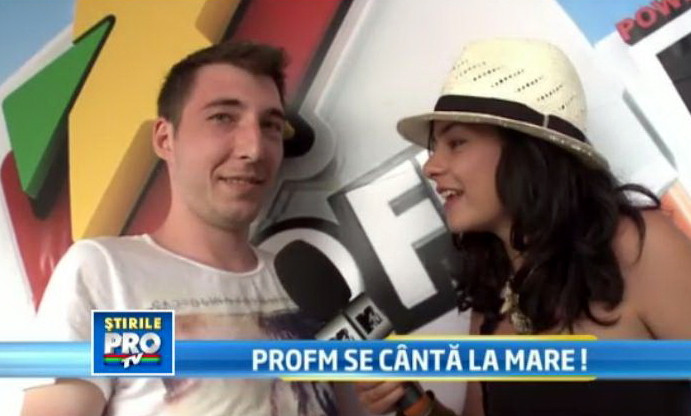 E oficial! Din acest week-end, PRO FM s-a mutat pe faleza, in Mamaia. "Sa ne bata briza-n freza"