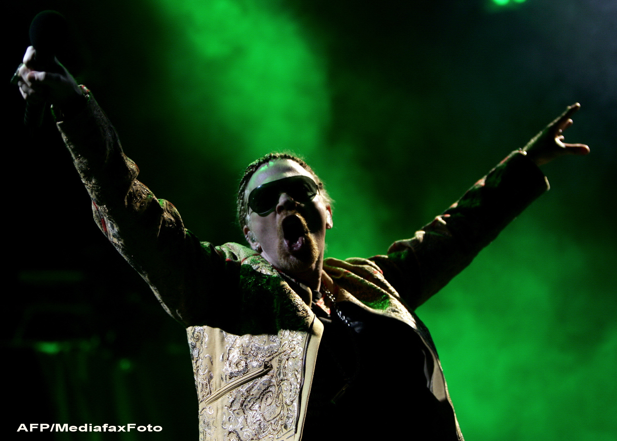 Care sunt pretentiile vedetei Guns N' Roses, Axl Rose, pentru concertul de la Bucuresti