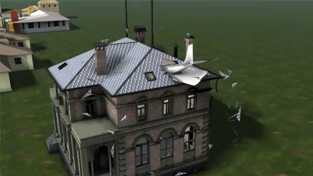 Marturiile satenilor din Şiria care au vazut avionul trecand prin acoperis. Cum a murit pilotul