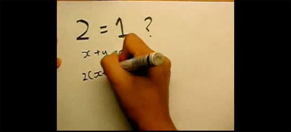 Demonstratia INCREDIBILA care iti va da peste cap logica