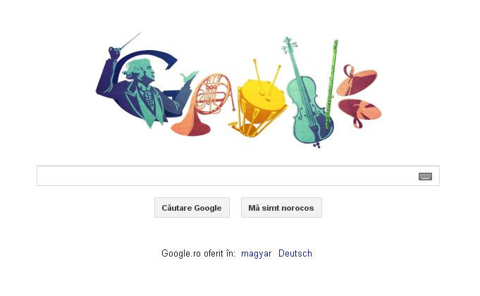 Google il omagiaza astazi pe dirijorul roman Sergiu Celibidache, nascut acum de 100 de ani