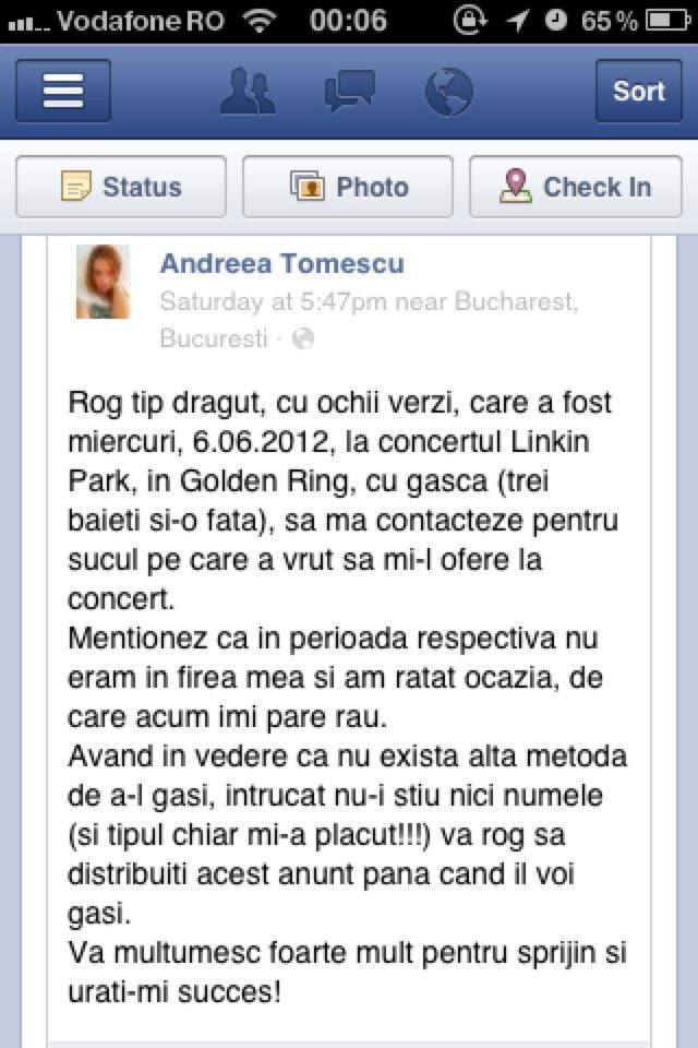 "Rog tip dragut, cu ochii verzi, sa ma contacteze". Anuntul unei bucurestence a innebunit netul