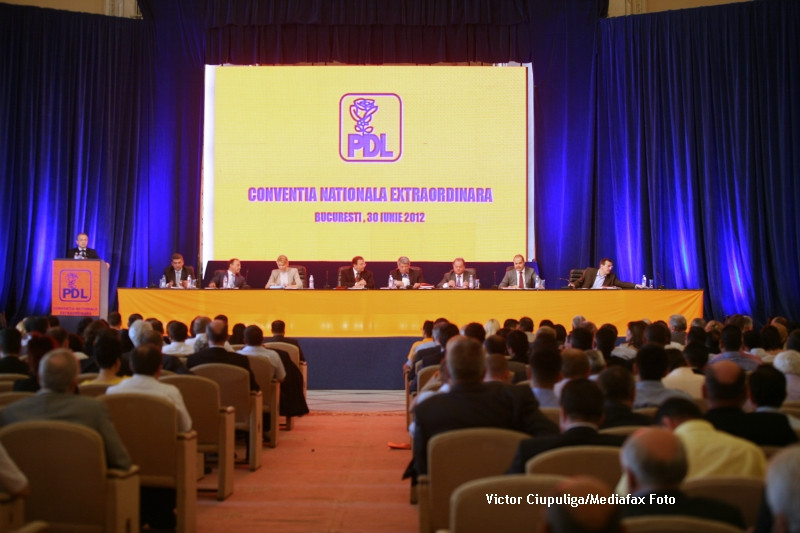 Vasile Blaga, noul presedinte PDL. Lista noilor prim-vicepresedinti si vicepresedinti ai partidului