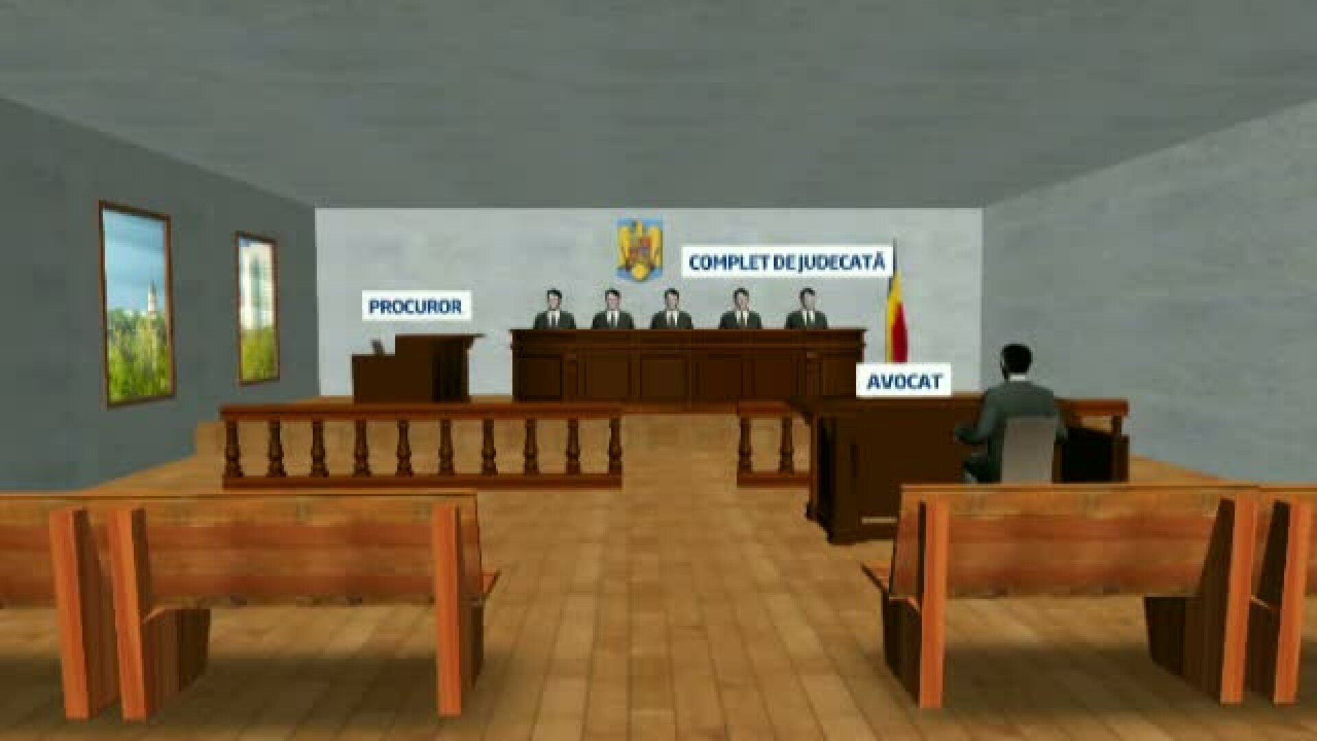 Curtea de Apel, prima instanta unde procurorii vor cobori la nivelul avocatilor - la propriu