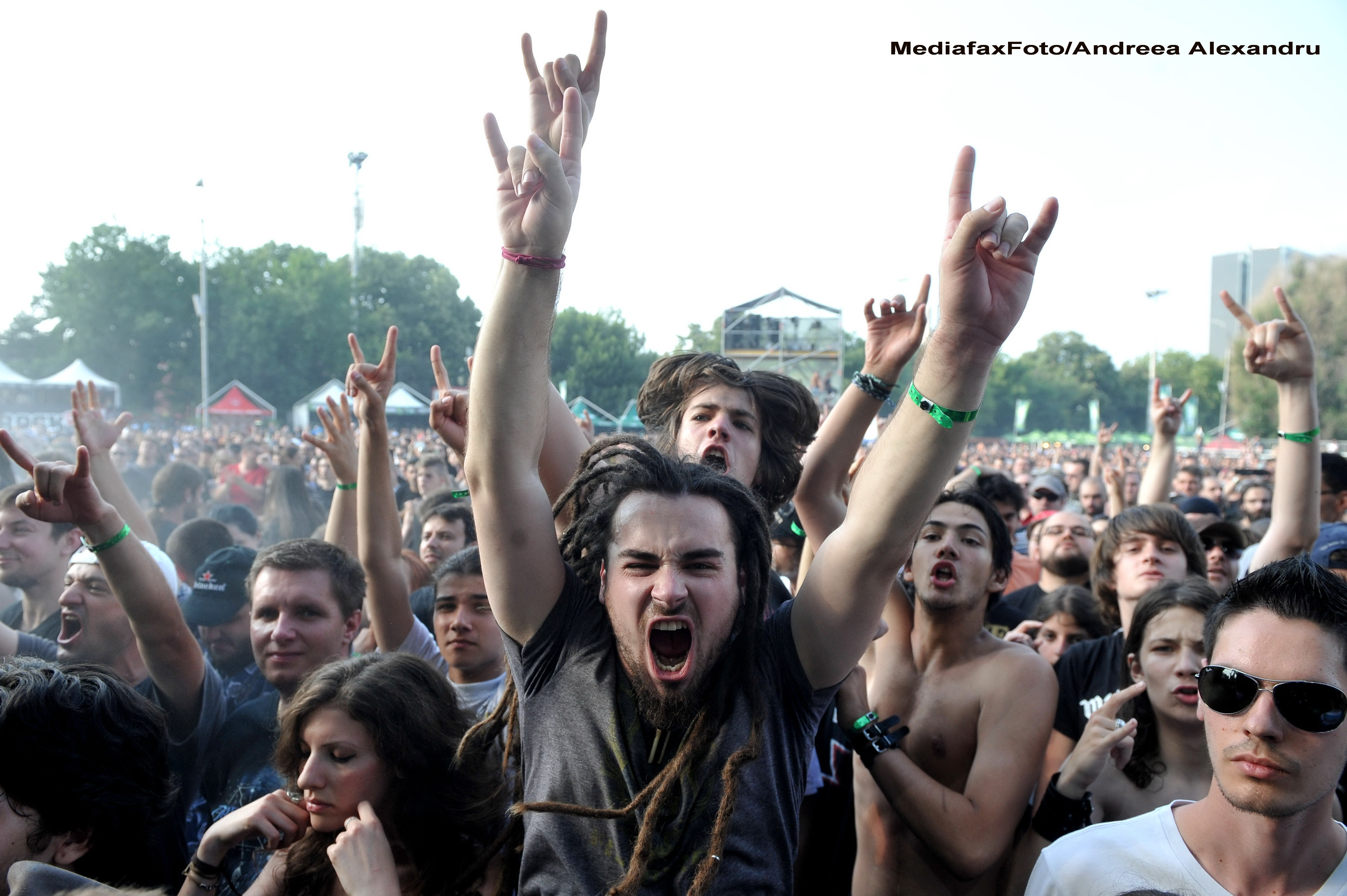 Rock the City. Trei zile de rock in Bucuresti, incheiate cu un show Guns N'Roses. GALERIE FOTO