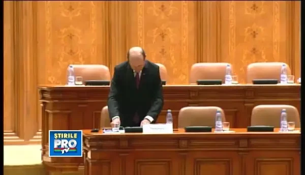 Discursul presedintelui Traian Basescu in Parlament. VIDEO integral