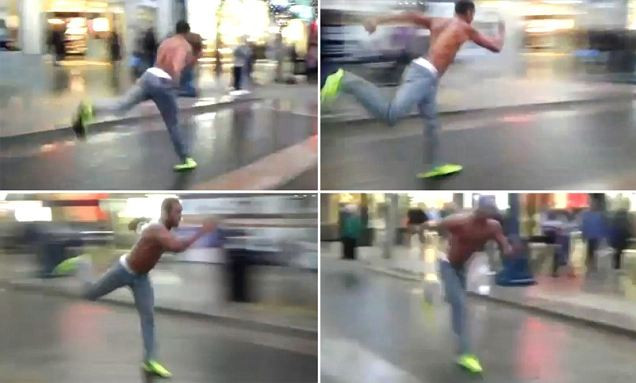 Vezi cum sfideaza americanul asta legile fizicii, reinventand ”Moonwalk” de la Michael Jackson! VIDEO