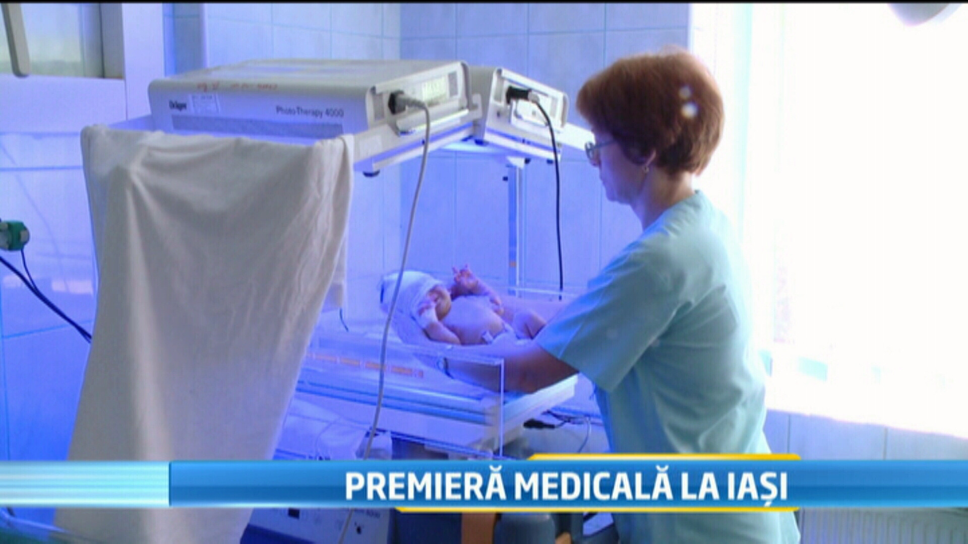 Premiera medicala. O transfuzie de sange a salvat viata unui bebelus aflat inca in uterul mamei