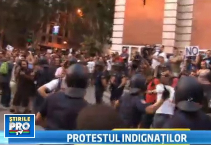 Proteste in Spania impotriva masurilor de austeritate. Autoritati: Tara trece prin momente dificile