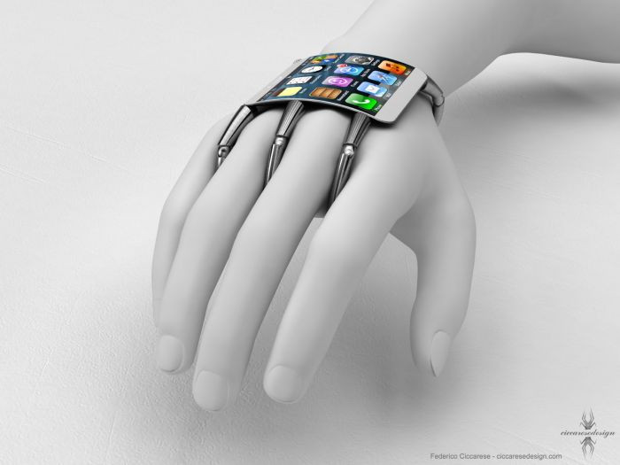 GALERIE FOTO: Telefonul viitorului. iPhone 5 ar putea fi un telefon de neimaginat