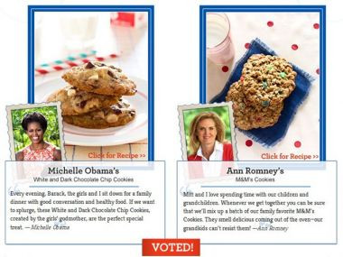 Lupta pentru Casa Alba trece prin bucatarie. Vezi cum se bat primele doamne in retete de prajituri