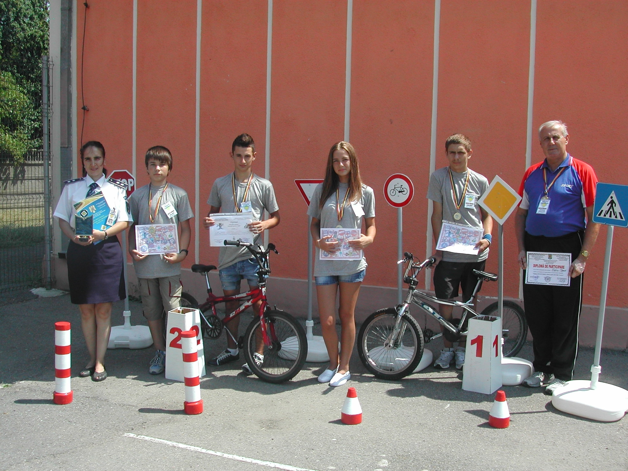 Elevii din Satu Mare si-au demonstrat priceperea la Concursul National de Educatie Rutiera