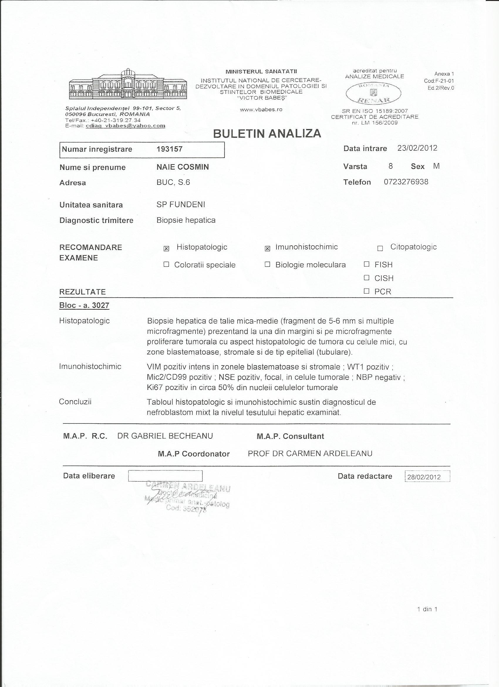 Povestea lui Cosmin, un baiat de 9 ani, cu o forma rara de cancer. Cum ii poti da o sansa la viata