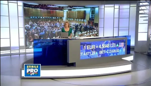 Referintele BNR pentru euro si dolar ating noi valori record: 4,5848, respectiv 3,7438 lei