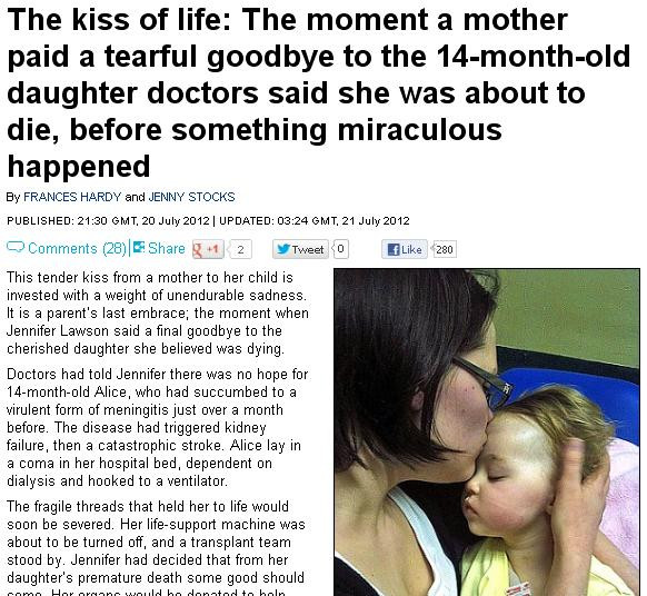 "Mi-au spus ca fata mea va muri." Ce minune a trait o mama dupa ce si-a luat adio de la fetita ei