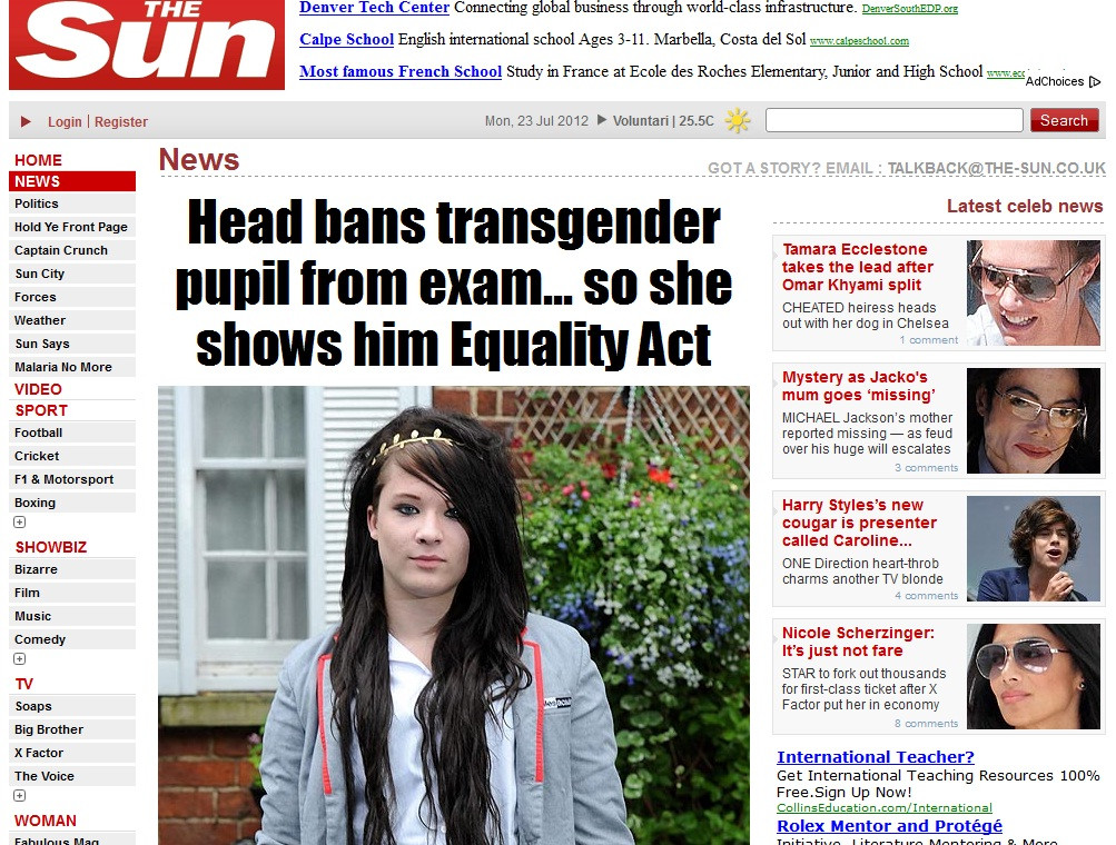 Adevarul trist din spatele acestui chip. "La scoala m-au umilit si nu m-au primit in examen"