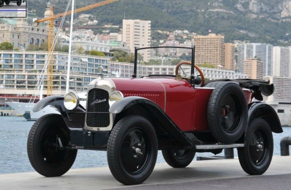 Citro&euml;n 5 HP torp&eacute;do &laquo;Tr&egrave;fle&raquo; Super-culasse