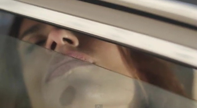 Elisabetta Canalis - MOARTA de caldura intr-o masina! VIDEO