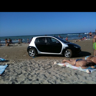 Parcarea de pe plaja si pizza cu muste, imaginile zilei trimise de utilizatorii stirileprotv.ro