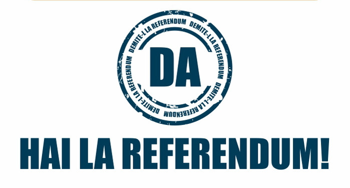 Bannere cu mesaje de chemare la referendum in Daily Mail, The Sun si in alte publicatii europene