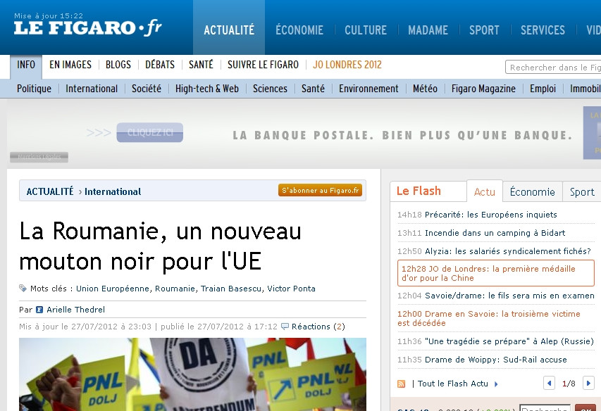 Presa internationala despre referendum: "Clasa politica romaneasca va iesi mai patata ca niciodata"