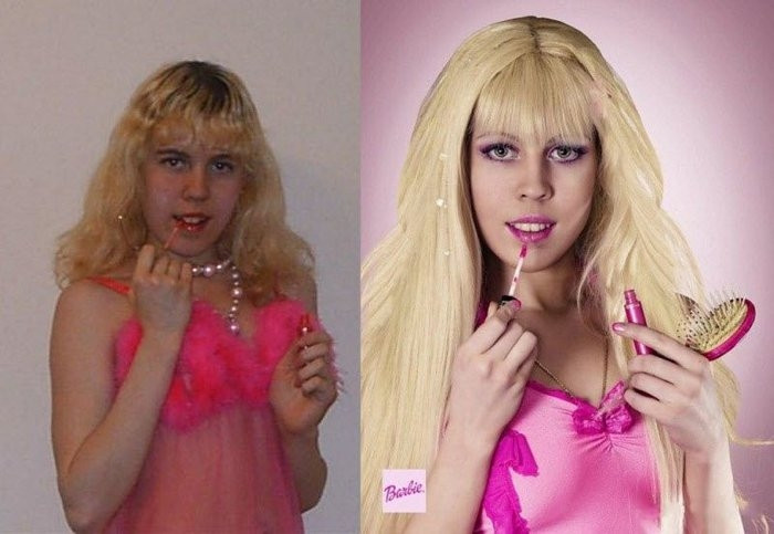 I-a surprins pe rusi cu transformarea ei. Povestea fetei care si-a dorit sa fie la fel ca Barbie