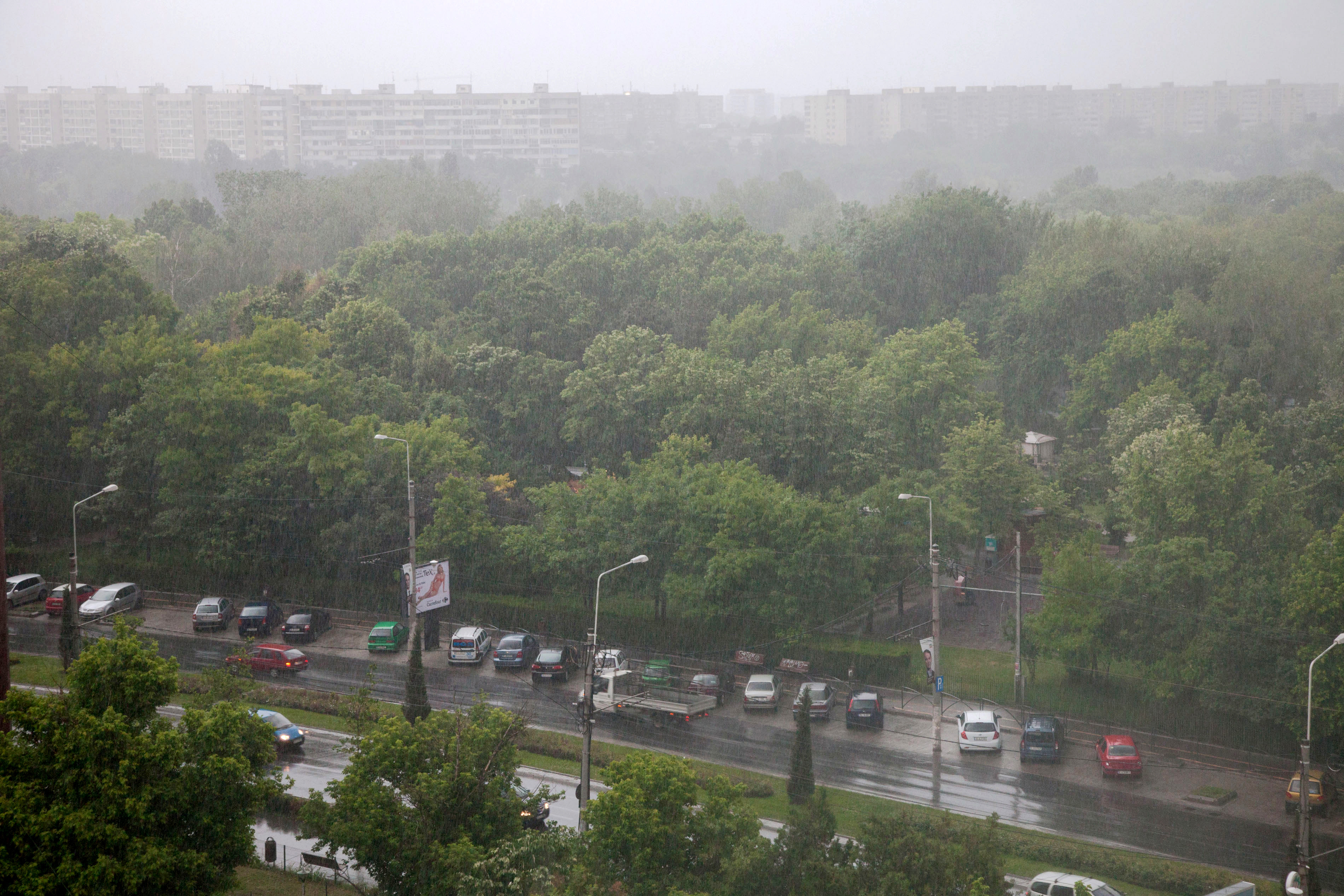 Marti, vijeliile vor pune stapanire pe aproape toata tara. E posibil sa apara si grindina