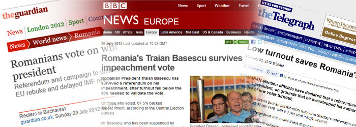 The Guardian: SUA si UE au indoieli cu privire la respectarea statului de drept in Romania