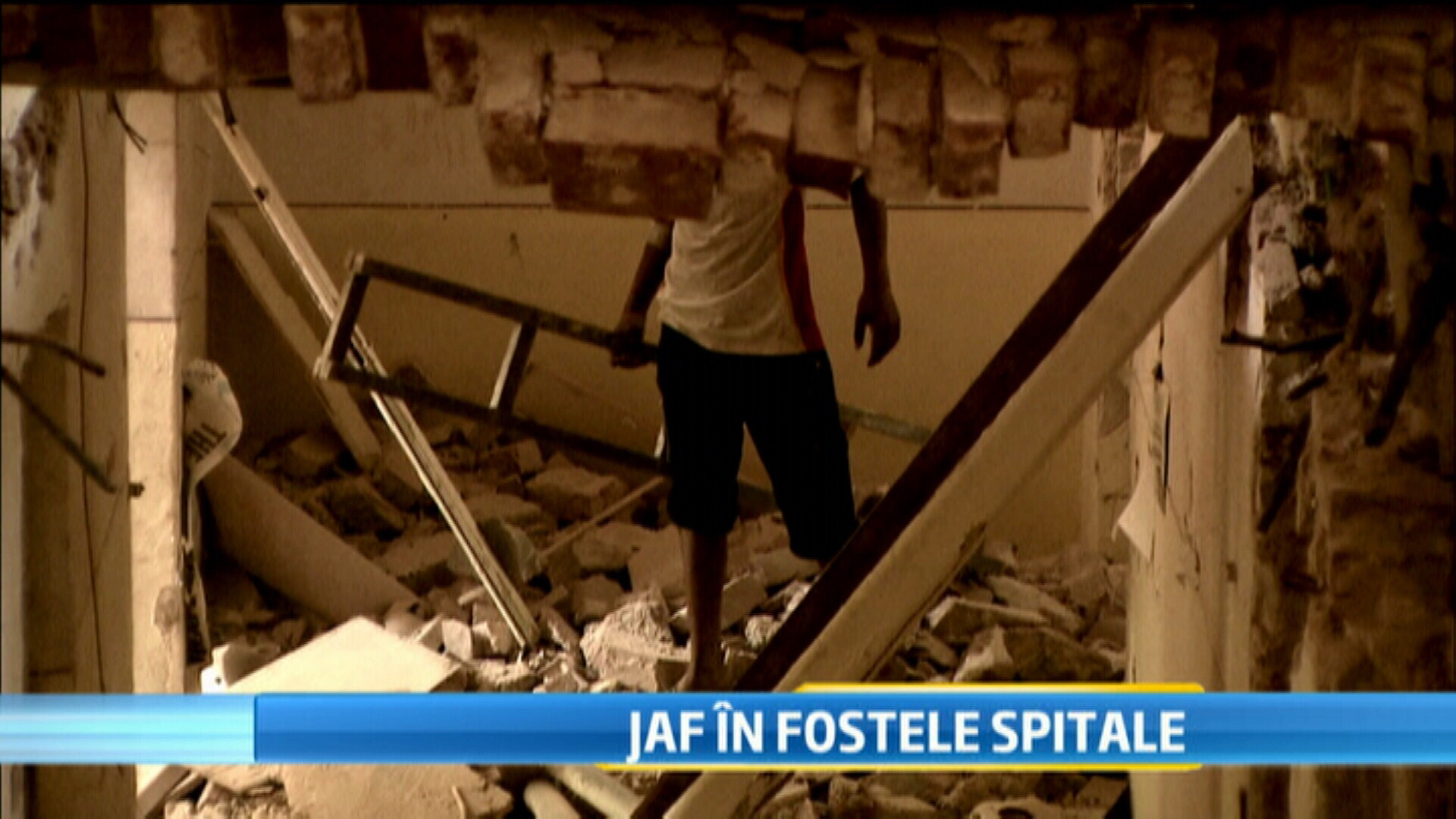 Fostele spitale dispar CU TOTUL. La ce riscuri se supun hotii care fura cu barosul si lopata