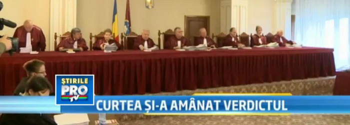 Basescu e lasat sa astepte. Antonescu ramane interimar pana pe 12 septembrie. MOTIVAREA CURTII