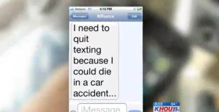 "Nu mai pot sa-ti scriu. As putea muri intr-un accident". Ce i s-a intamplat dupa ce a trimis SMS-ul