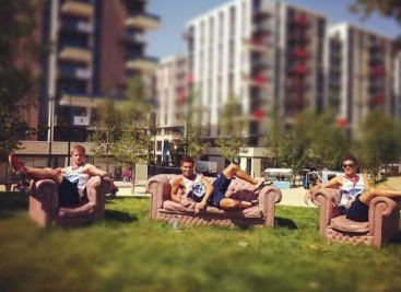 Cum arata viata in Satul Olimpic. Imagini din cel mai fierbinte loc al Londrei GALERIE FOTO