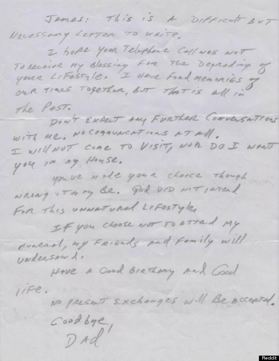 Un fiu isi suna tatal sa-i spuna ca e homosexual. Reactia acestuia a ajuns viral pe internet