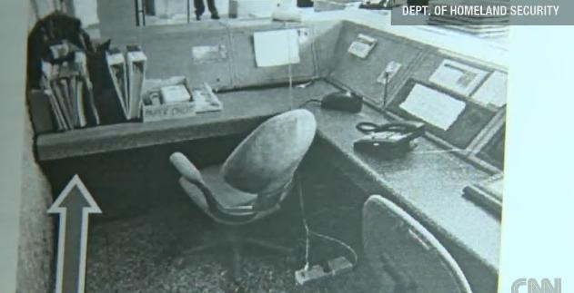 O bomba a stat nedetectata trei saptamani sub un birou intr-o cladire cu birouri FBI din Detroit