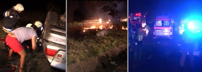 7 morti si 9 raniti, in accidentul din Tulcea. Unul dintre soferi NU avea carnet. FILMUL TRAGEDIEI