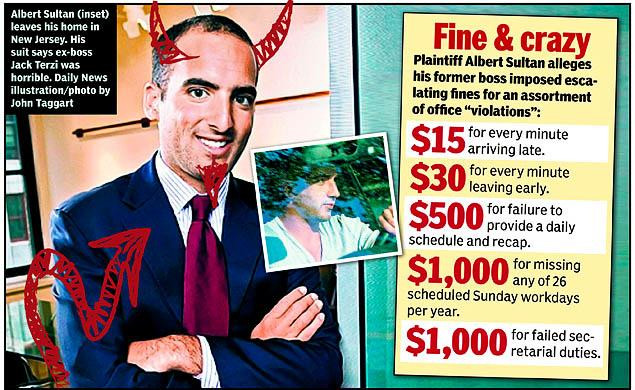 Un sef de cosmar. Ce le facea acest barbat angajatilor sai, incat a ajuns sa fie demonizat in desene